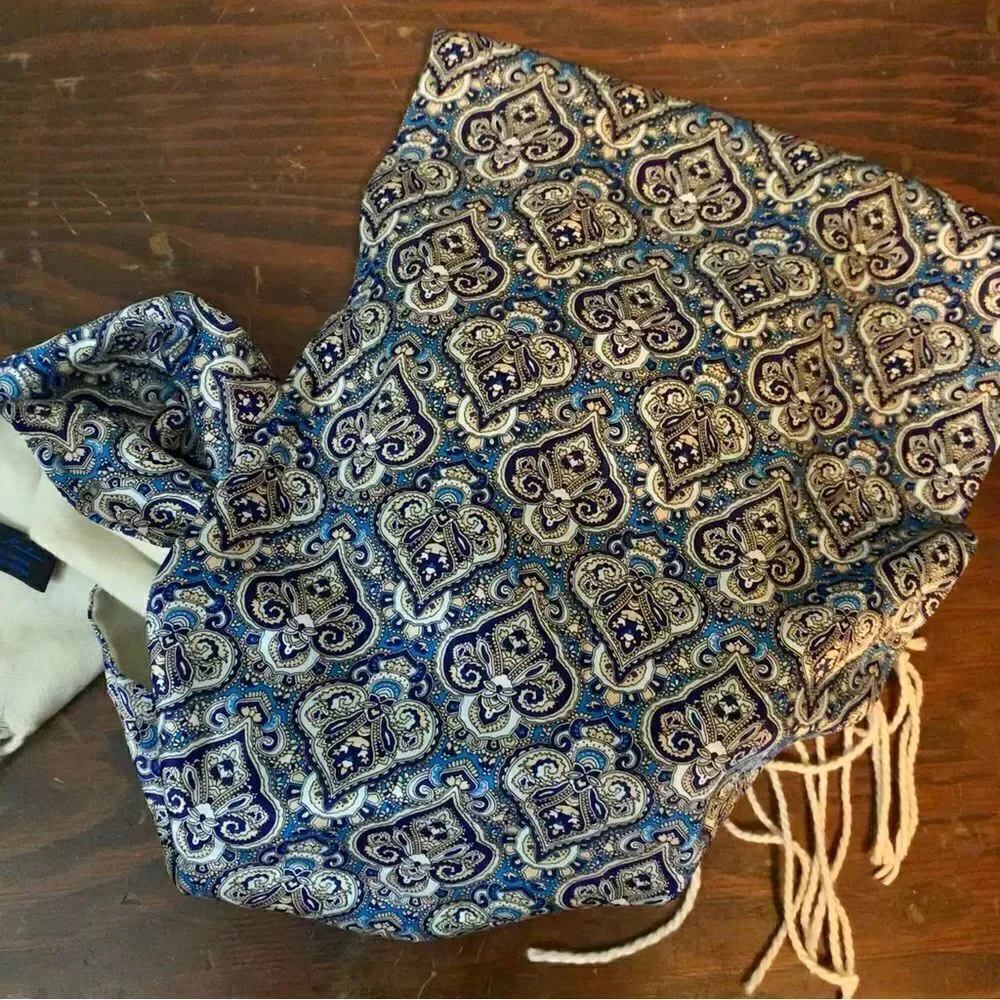 Enzo Mantovani Silk/ Cashmere Scarf